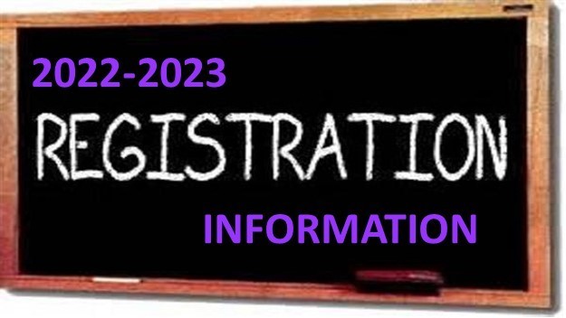 2022-2023 Registration Information