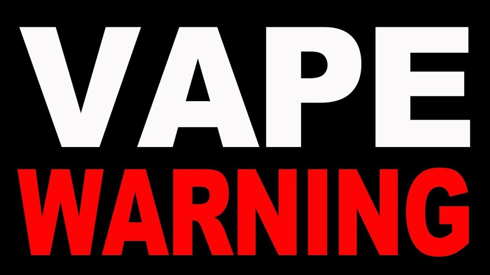 Vape Warning Poster