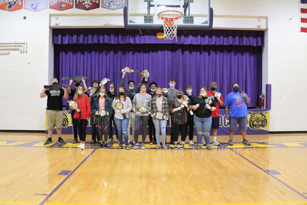 CMSF Senior Class Spirit Door Champs! Carrier MillsStonefort CUSD 2